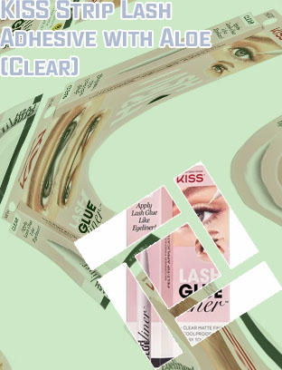 Kiss clear lash glue
